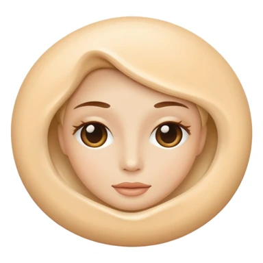 Organic cosmetic sticker