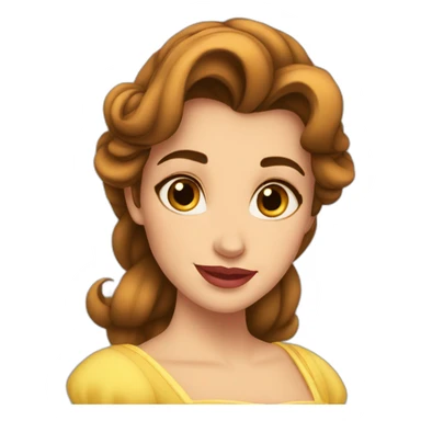 Belle Disney sticker