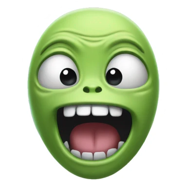 alien lot of laugh sticker