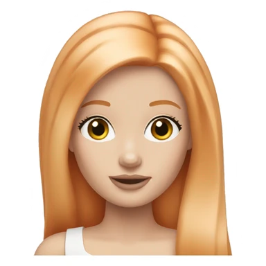 Pale Barbie ginger sticker