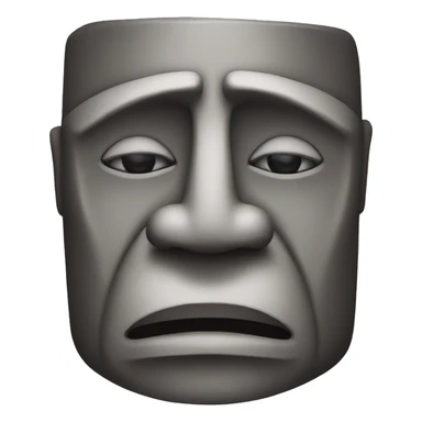 Easter Island head sticker