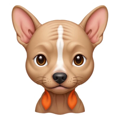 Hairless dog  sticker