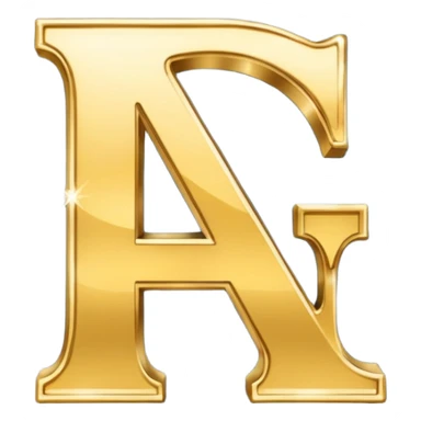 Créé un emojis ou la lettre A été D s'entrelacent sticker