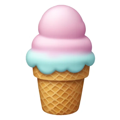 Pastel ice cream  sticker