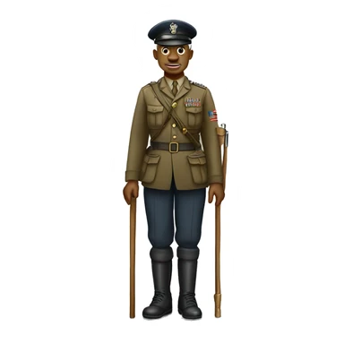 disabled ww1 veteran without leg sticker