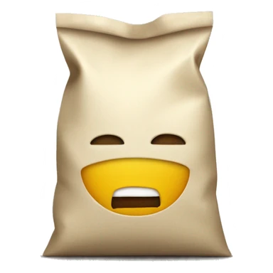 powered sugar in bag sticker