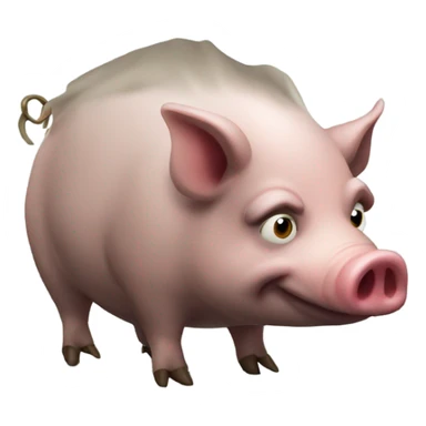 Hog in trap sticker