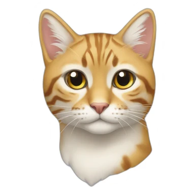 Белый кот sticker