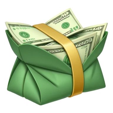 a wad of money  sticker