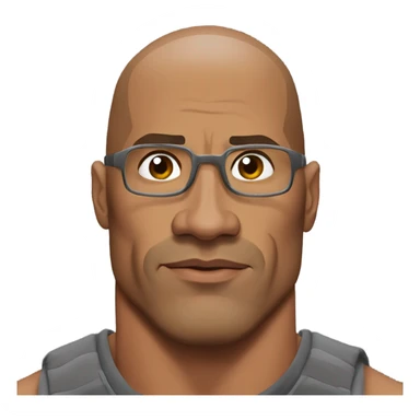 dwayne the rock johnson bored sticker