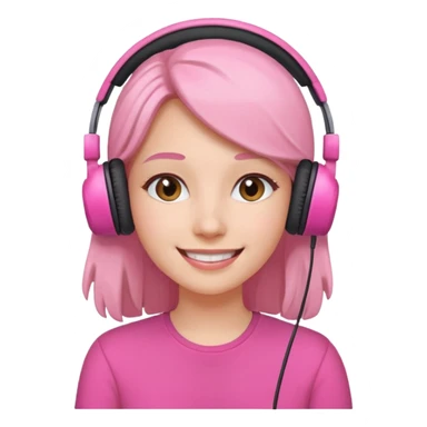pink video call sticker