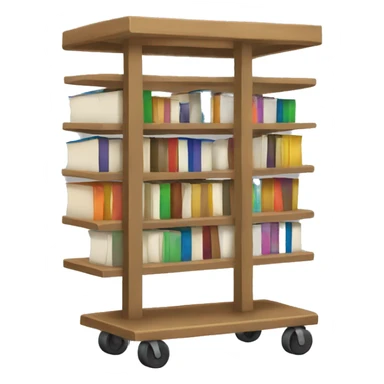 Literature cart sticker
