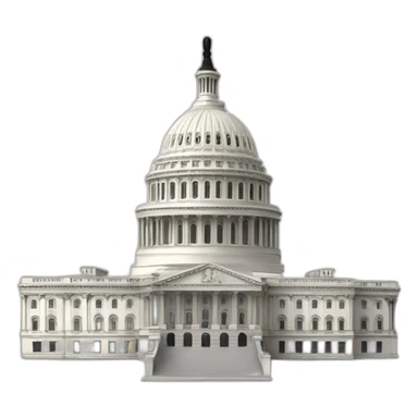 us capitol building sticker