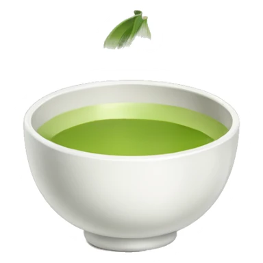 Drink Matcha tea in chawan bowl sticker