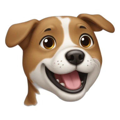 happy dog dog dog sticker