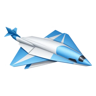 paper plane with dotted flight path sticker