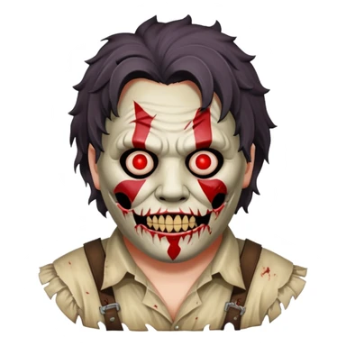 Leatherface sticker