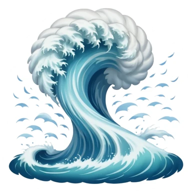 Tornado Tsunami sticker