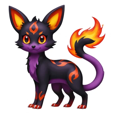 
Umbreon-Torracat-
Salandit-Fennekin-Fakémon-Digimon-fusion (full body) sticker