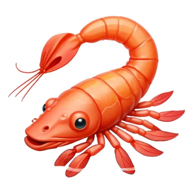 dandys world shrimpo sticker