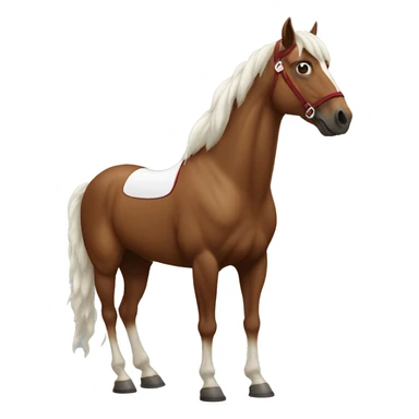 oklahoma sooners mascot as a horse sticker