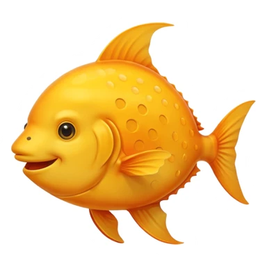 Sunfish Happy sticker