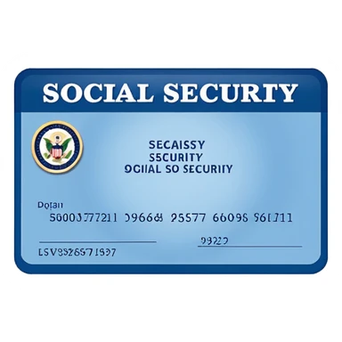 seguro social sticker