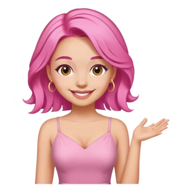 Pink Boujee Barbie  sticker