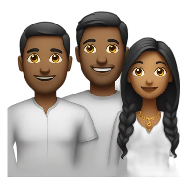indian-guy-black-woman-couple sticker