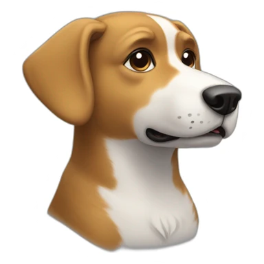 A dog passenger sticker