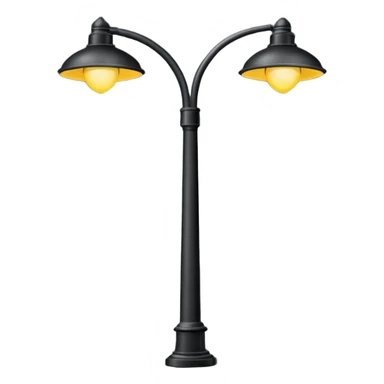 modern streetlights, US sticker