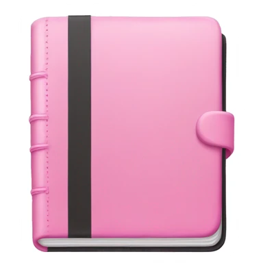 Pink journal sticker