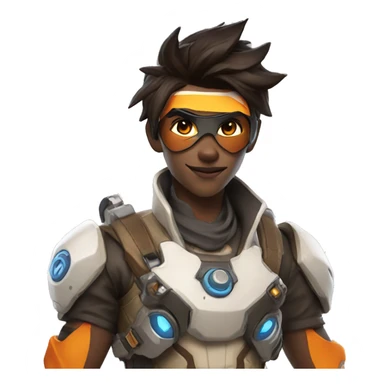 Tracer from Overwatch sticker