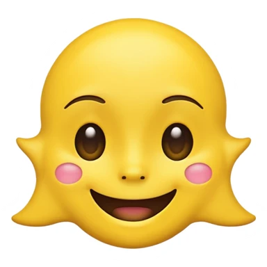 Generate me the Snapchat emoji plus sticker
