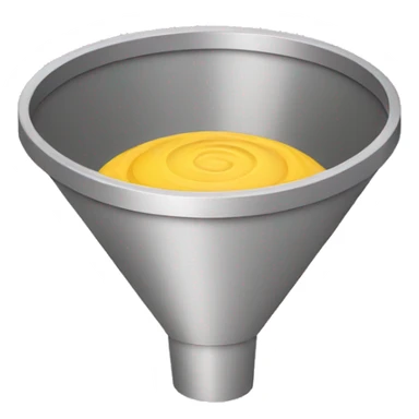 a very simple marketing funnel sticker