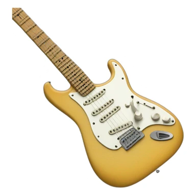 Stratocaster electric guitar sticker