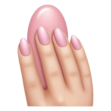Light pink nails  sticker
