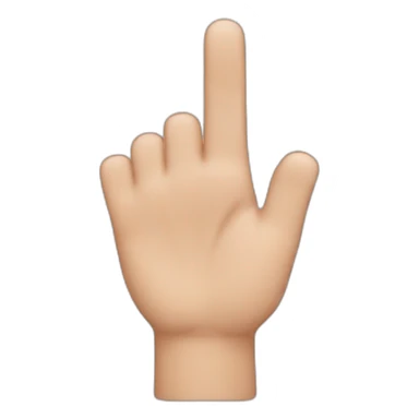 finger touching a touch screen sticker