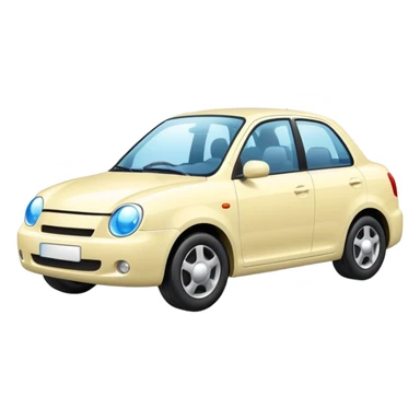 car with soap bubbles and a hand sticker