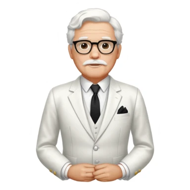 colonel sanders sticker
