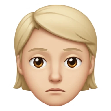 Disgusted side eye sticker