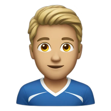 Young soccer Coach  sticker