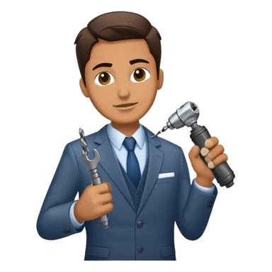 industrial salesperson making tough sale with drill bits to diesel repair shop sticker