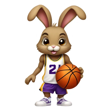 Bunny Kobe Bryant sticker