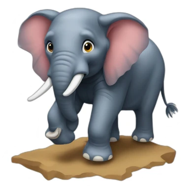 defence elephent sticker