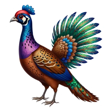 American pheasant  sticker