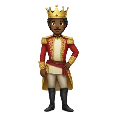 standing prince sticker