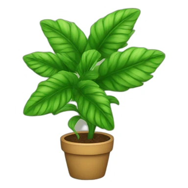 Flyeating plant sticker