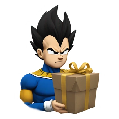 Vegeta missing bulma  sticker