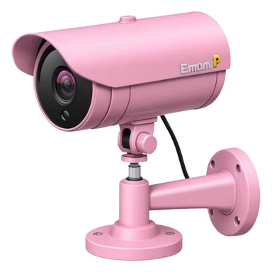 Security Camera pink Axis P1346-E sticker